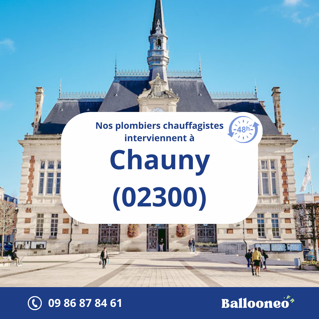 Dépannage de chauffe-eau à Chauny