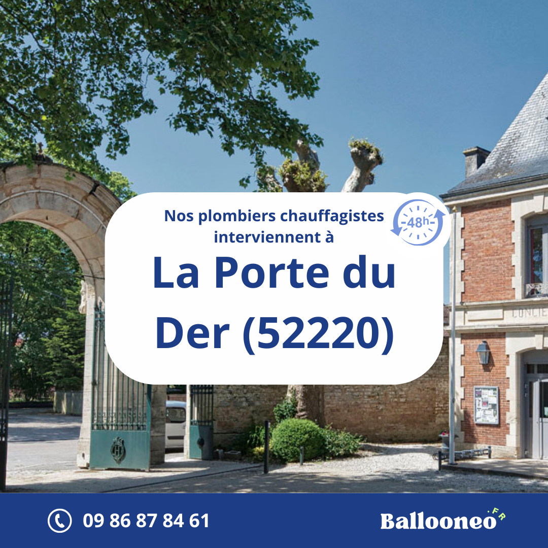 Dépannage de chauffe-eau à La Porte du Der 52220