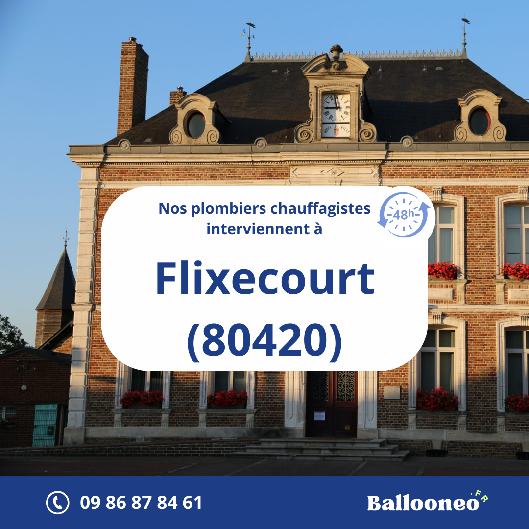 Dépannage de chauffe-eau par Ballooneo à Flixecourt (80420)