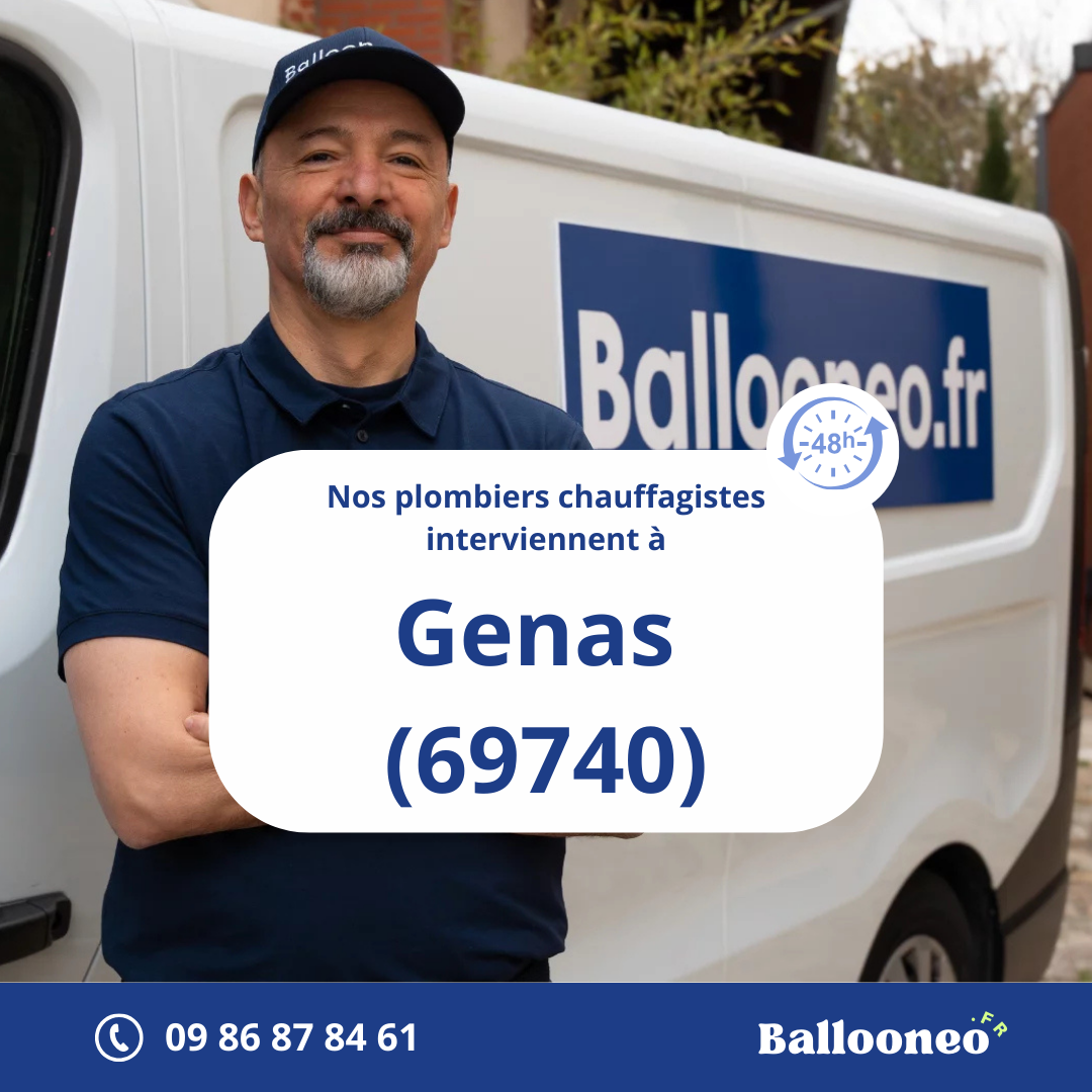 Dépannage de chauffe-eau par Ballooneo à Dépannage de chauffe-eau par Ballooneo à Genas (69740)