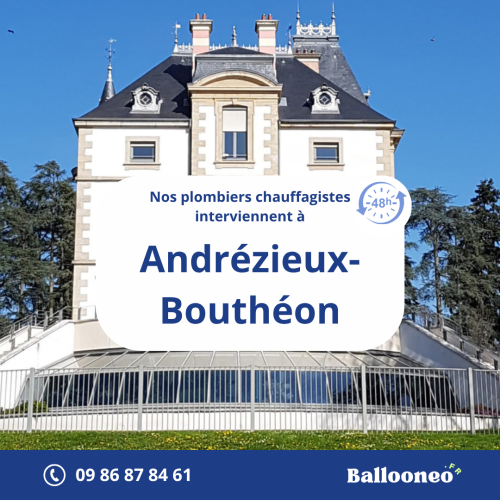 Dépannage de chauffe-eau par Ballooneo à Andrézieux-Bouthéon (42160)