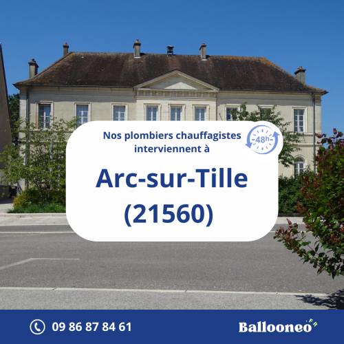 Dépannage de chauffe-eau par Ballooneo à Arc-sur-Tille (21560)