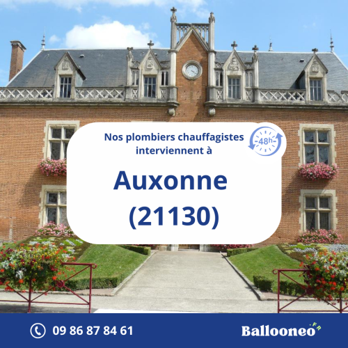 Dépannage de chauffe-eau par Ballooneo à Auxonne (21130)