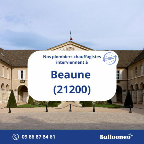 Dépannage de chauffe-eau par Ballooneo à Beaune (21200)