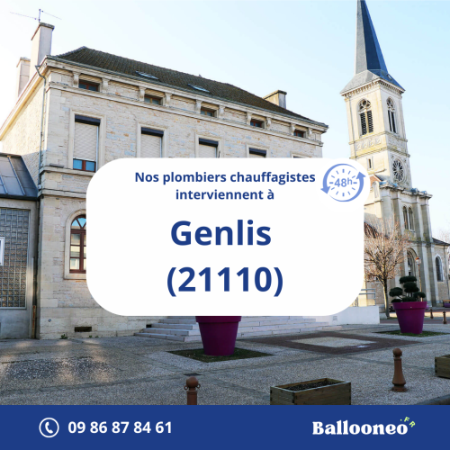 Dépannage de chauffe-eau par Ballooneo à Genlis (21110)