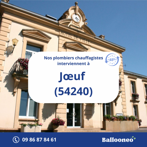 Dépannage de chauffe-eau par Ballooneo à Jœuf (54240)