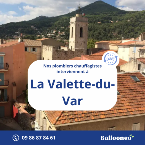 Dépannage de chauffe-eau par Ballooneo à La Valette-du-Var (83160)