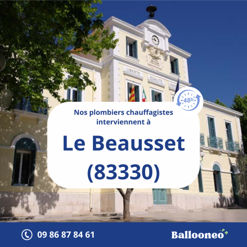 Dépannage de chauffe-eau par Ballooneo à Le Beausset (83330)