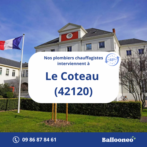 Dépannage de chauffe-eau par Ballooneo à Le Coteau (42120)