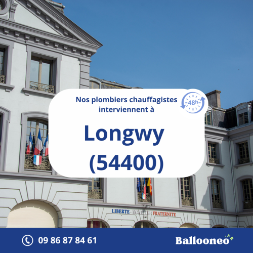Dépannage de chauffe-eau par Ballooneo à Longwy (54400)