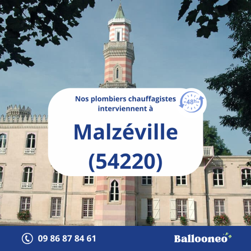 Dépannage de chauffe-eau par Ballooneo à Malzéville (54220)