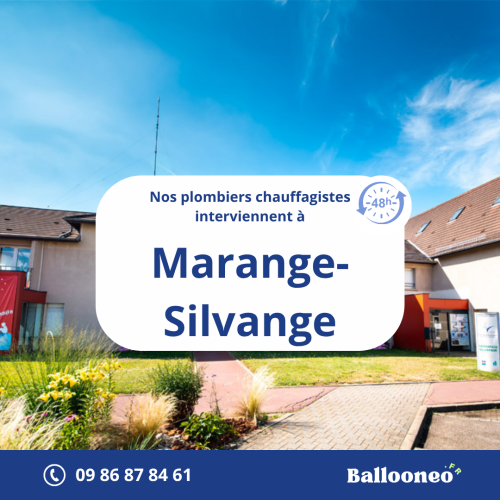 Dépannage de chauffe-eau par Ballooneo à Marange-Silvange (57535)
