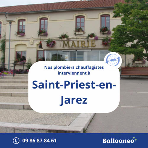 Dépannage de chauffe-eau par Ballooneo à Saint-Priest-en-Jarez (42270)