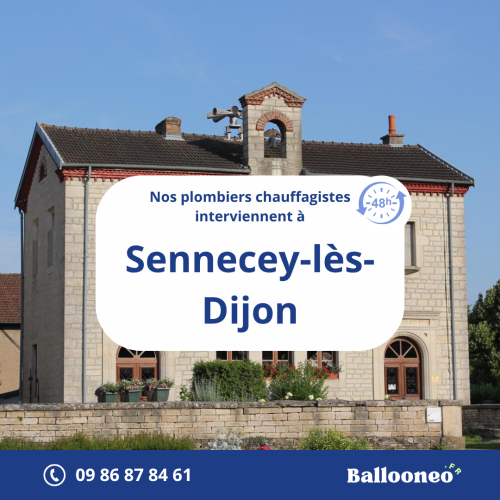 Dépannage de chauffe-eau par Ballooneo à Sennecey-lès-Dijon (21800)