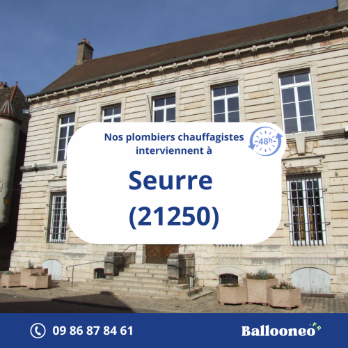 Dépannage de chauffe-eau par Ballooneo à Seurre (21250)