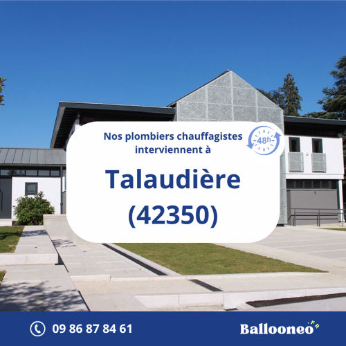 Dépannage de chauffe-eau par Ballooneo à La Talaudière (42350)
